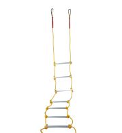 Model No. SP130 Aluminium Rope Ladder for Industrial, Marine and Emergency Access Use, Professional Flexible Safety Ladder for Maintenance, Rescue, Inspection and Utility Working Applications 